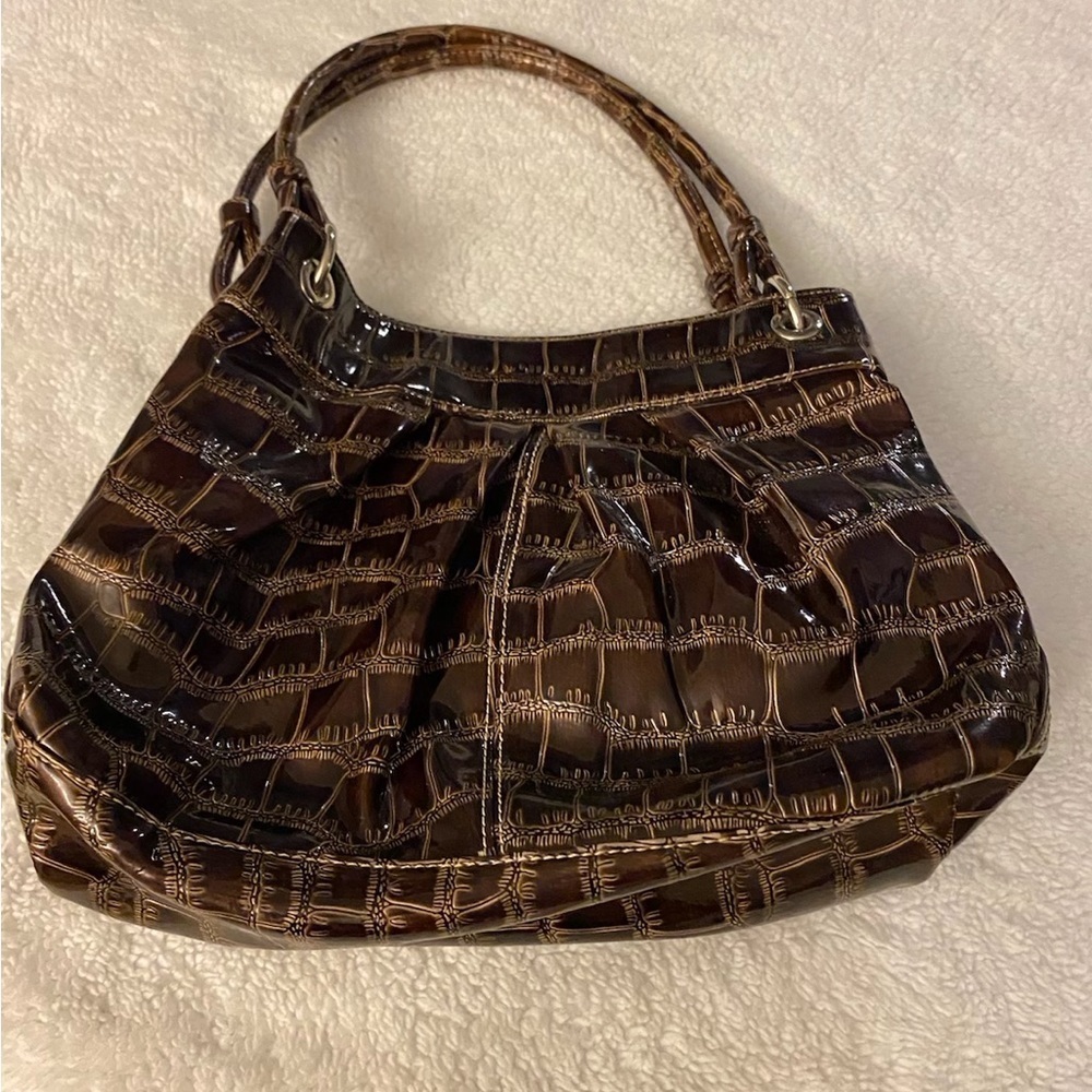 50%offw❤️ Alfred DUNNER handbag brown multi pockets PURSE-SALE was $35